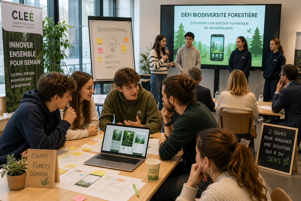 Hackathon Vert : entreprises et lycéens unis pour l'environnement